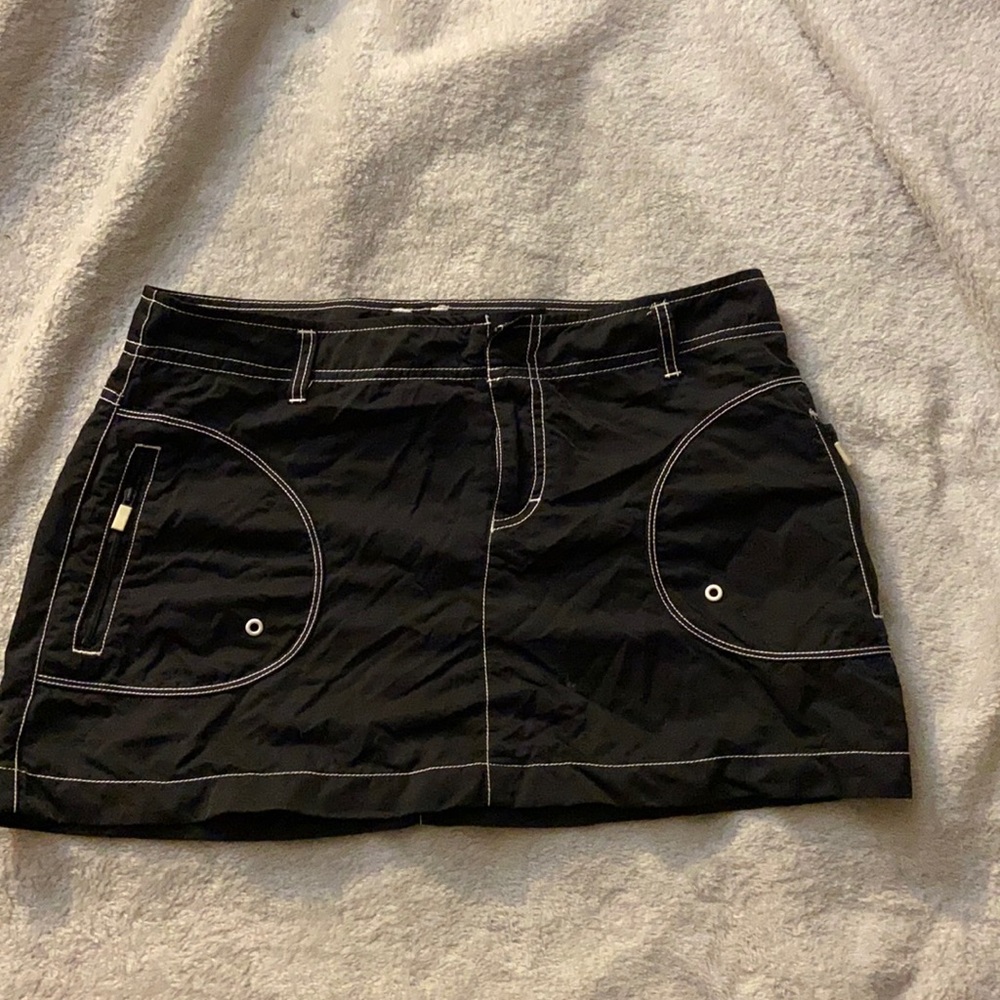 Nautica black kid skirt small